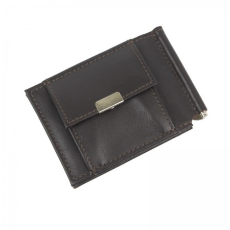 ZK302-5 clip for bills ZK302, brown matte - 5