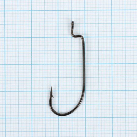 Offset hooks Yugana o’haughnessy worm, No. 2, 5 pcs.-1
