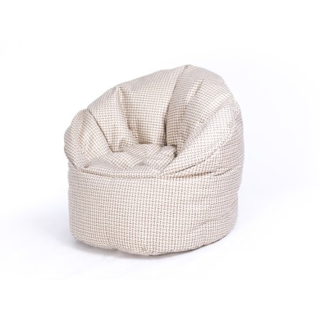 Handwheel armchair "Relax lux", beige color, horn-3