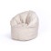 Handwheel armchair "Relax lux", beige color, horn
