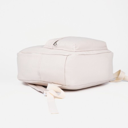 Youth backpack from lightning textiles, 3 pockets, white color-4