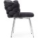 STULL OF THE METALLICASAS RENDI Metal/Fabric, Chrome/Gray 64x70x77 cm