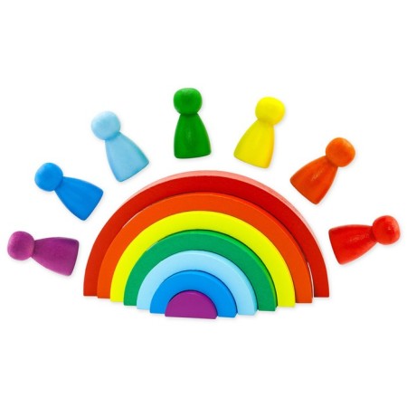 Pyramid "Steps. Rainbow"-5