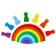 Pyramid "Steps. Rainbow"
