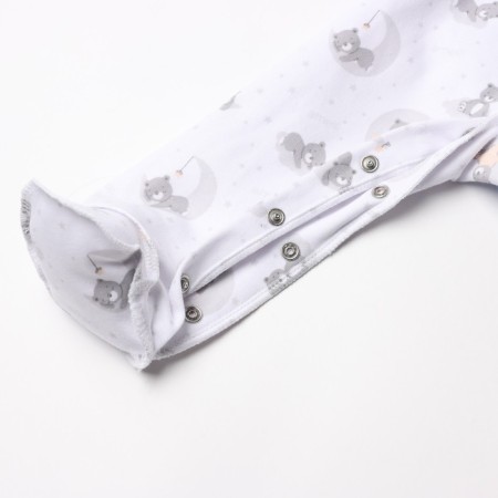 Overalls with closed handles, gray color, height 62 cm-3