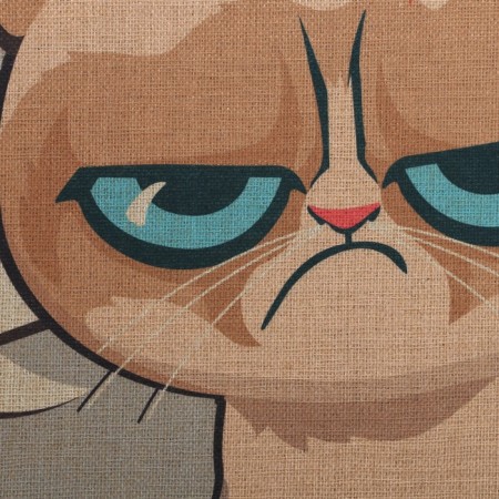 The mature rug “Don’t crush me!”, 40 x 60 cm-1