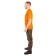 Pride Quadro T-shirt, cotton, orange, rf XXL
