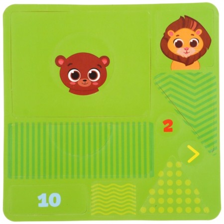 Children's developing game "Little Builder / Transport", EVA + cards, types of mix, crumb I-6