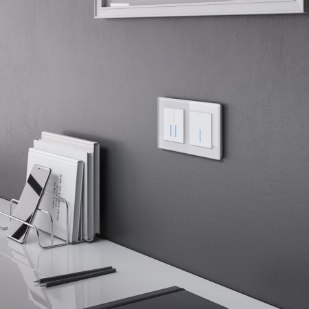 S touch switch W4520601, double-key, with a Wi-Fi function, white-3