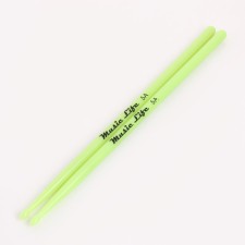 Drum sticks Music Life 5a Green, luminous