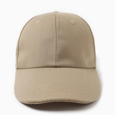 Minaku plain cap, beige color, rr 52-54-1