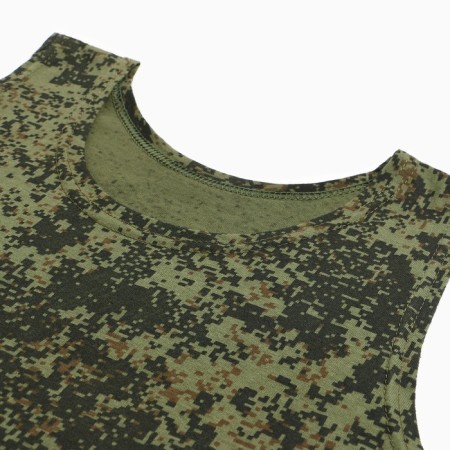 T -shirt male, khaki color/pixel, size 48-6