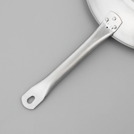 Frown of stainless steel luxstahl, d = 24 cm, h = 5 cm, triple bottom, anti -stick coating, induction-2