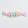 Premium chewing pier toy on a rope, 5 elements, thermoplastic rubber, mix
