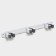Holder for a mop Dalyan, 35 × 5 × 3 cm, 3 compartments, fastening of self -tapping screws in a kopmolex