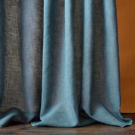 Set of curtains "Fiji", size 140 x 270 cm - 2 pcs, emerald-2