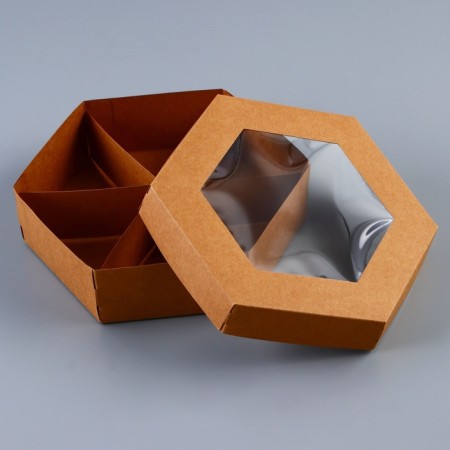 Box for dried fruits Menzhitsa 18.5 x 18.5 x 5.5 cm-1