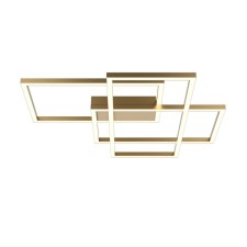 Ceiling Lamp Maytoni Mod015CL-L80GK, LED, 3x78 W, 670x780x80 mm, 4300 lm, gold