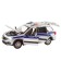 Metal machine “Lada Police” 1:24, silver color, doors, hood and trunk, light and sound effects open