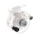 Inertial coil, plastic, diameter 6 cm, guide fishing lines, transparent color, 109
