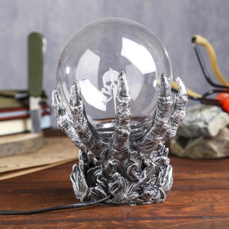 Plasmic ball Polystone "Hand from the dungeon" 20x17x11 cm-3