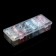 A spider web with a foil for decor, 20 x 10 cm, 6 pcs, in a plastic organizer, colorful/silver color