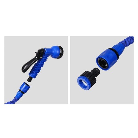 Polivot stretch stretching from 5 to 15 m, latex, quick -sitting, with a watering gun and a fitting, Greengo-3