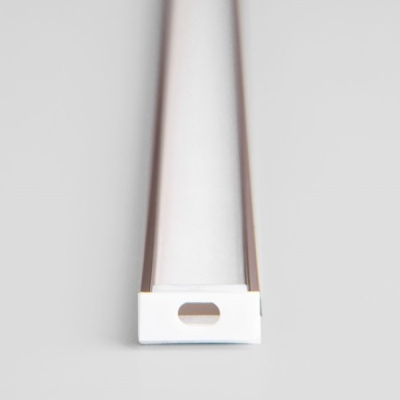 Overhead aluminum profile for Elektrostandard LED tape, LL-2 -LP006, 2000x15x6 mm, brass color-2