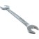 A set of cerebral widespread widespread keys, chrome -plated, 6 - 14 mm, 6 pcs