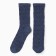 Women's socks, indigo melange, size 23-25