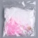 Set for creativity and decor "Features of white + filler", pink color