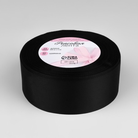 Republic tape, 40 mm, 23 ± 1 m, black color No. 39-1