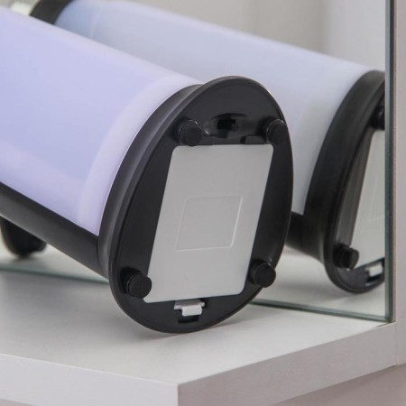 A dispenser for antiseptic/liquid soap, sensory, batteries, 400 ml, black color-11