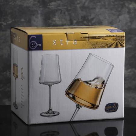 A set of glasses for the wine "Extra", 360 ml, 6 pcs-1