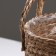 Kashpo wicker "Kenya" cylinder with handles, 25.5x25x23 cm, natural