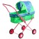 Puppet stroller # 3, blue-green color