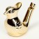 Whistle ceramic bird "Golden"