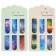 A set of magnetic bookmark for books Calligrata 6 pieces, "Universe", mix