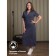 Women's dress, size 44, gray color