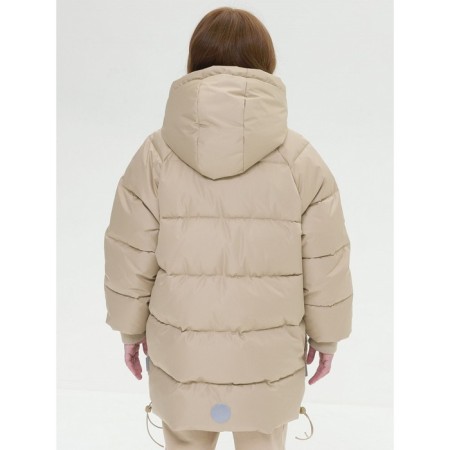 Jacket for girls, height 158 ​​cm, sandy color-3