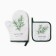 Kitchen "rosemary" mittens-seizure 20x27cm, selection of 17x17cm 100% p/e