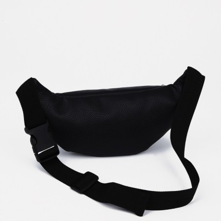 Lightning waist bag, black color-3