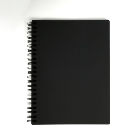 Photo album Brauberg Black Line, size 22x30 cm, 24 black sheets-10