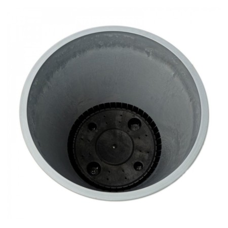Kashpo for flowers and plants, 18l light gray 35x35x33cm-1