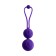 A set of vaginal balls L’Eroina byfa Bloom, silicone, purple-pink