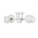 Ophelia chandelier 5he27 40W Belo-chromium 60x60x27 cm Bayerlux
