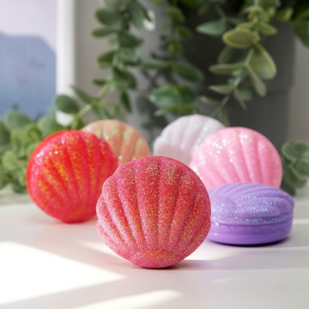 Lip balm "shell", a mix of flowers and aromas-11