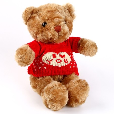 Soft toy "Bear in a T -shirt", Mix colors