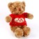 Soft toy "Bear in a T -shirt", Mix colors