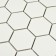 Mosaic porcelain bonaparte nakama White, 325x281x6 mm
